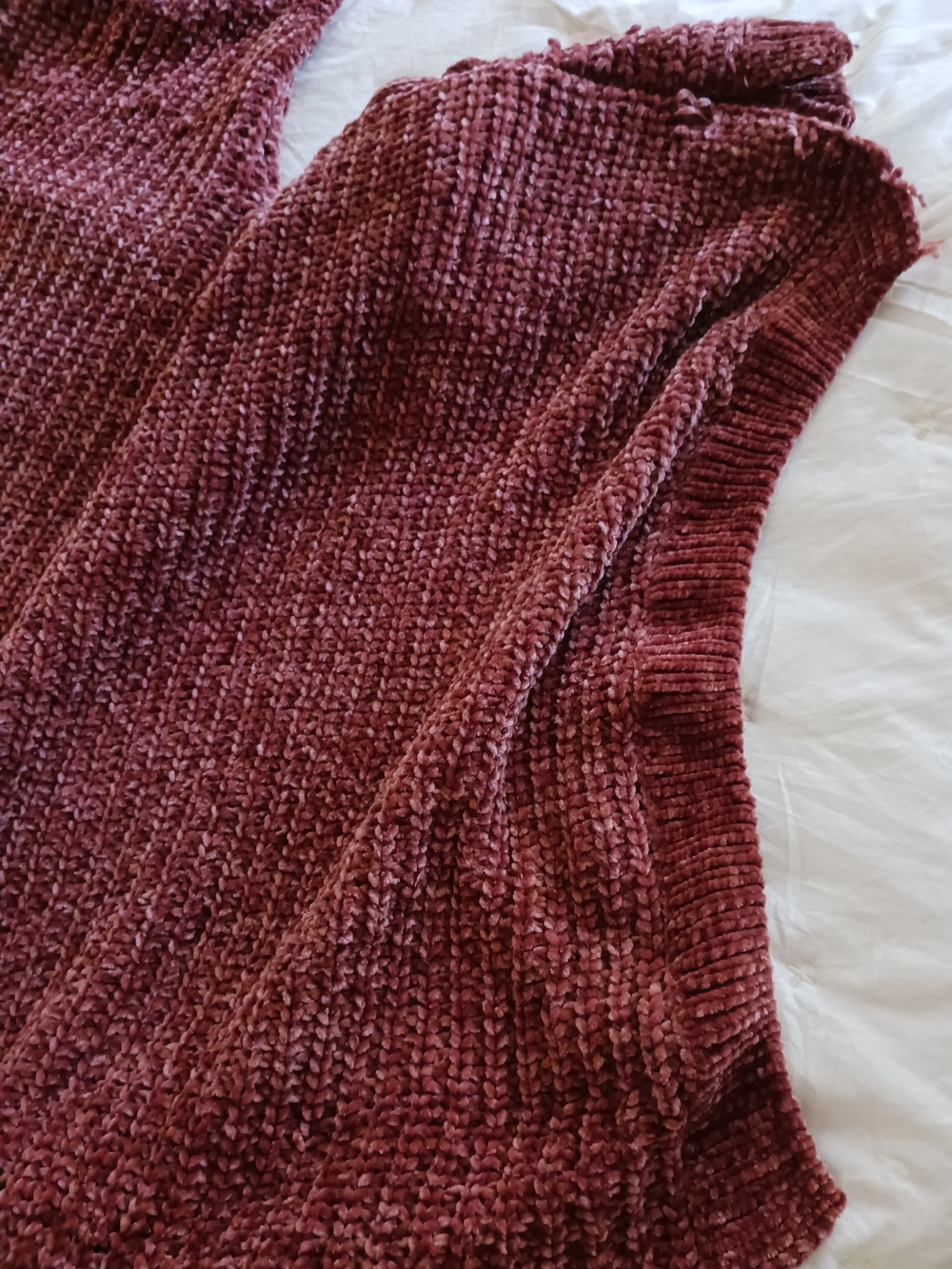Listicle Chenille Chunky Knit Cardigan - Picture 4 of 10